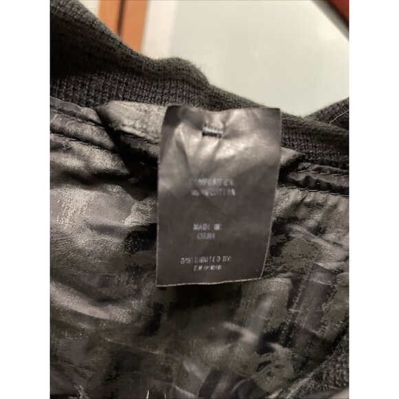 Desigual Black Reversible Hooded Full Zip Up Black Windbreaker Jacket Size S - Picture 11 of 14